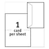 Avery Dennison Greeting Cards, Inkjet, 5-1/2x8-1/2, PK30 8316